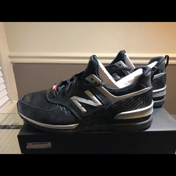 new balance 574 sport black panther